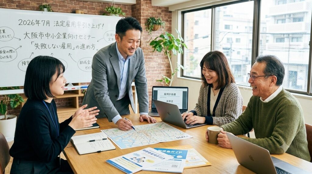 障害者の法定雇用率引き上げ